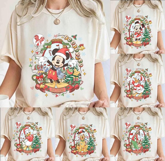 Disney Mickey and Minnie Mouse Christmas Lights T-Shirt, Mickey's Couple Very Merry Xmas Party Sweatshirt, Disneyland Vacation Gift