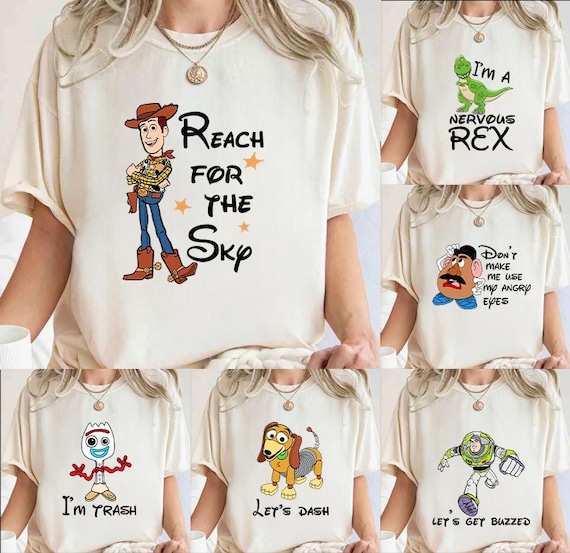 Disney Toy Story Shirt, Matching Family Disney Shirts, Disney Group Shirts, Toy Story Birthday Shirts, Woody Buzz Jessie Alien