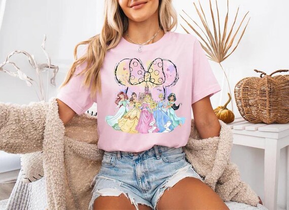 Disneyworld Princess Shirt, Watercolor Disney Castle Shirt, Disney Girl Tee, Disney Princess Hoodie, Girls Trip Shirt, Princess Castle Tee