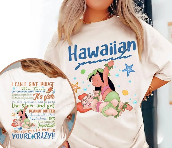Hawaiian Punch 2 Side Parody Lilo & Myrtle Cartoon T Shirt, Disneyland Lilo Stitch Shirt, Magic Kingdom, DisneyTrip Family Shirt