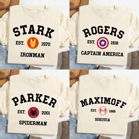 Avengers Superhero Inspired Shirt And Sweatshirt : Rogers & Barnes Shirt