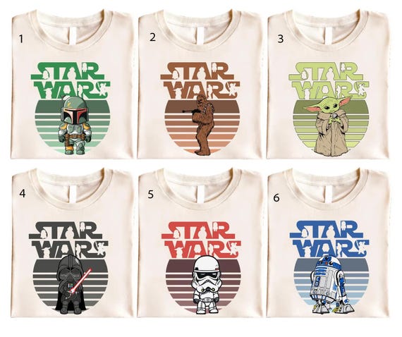 Star Wars Group Shirt,Star Wars Character Shirt,Star Wars May The 4th Be With You Shirt, Star Wars Family Trip Shirt,Disneyland Trip Shirt