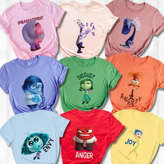 Disney Inside Out Shirt, Today Is A Core Memory Day Shirt, Pixar Inside Out Shirt, Disney Family Vacation Tee, Joy Sadness Anger Envy
