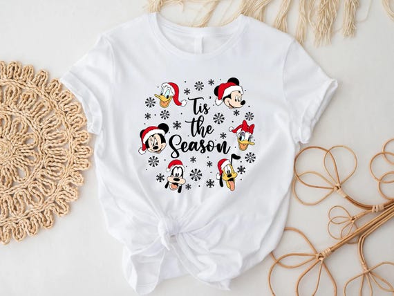 Tis The Season Christmas Shirt, Mickey Christmas Shirt, Disney Xmas Snacks Shirt, Disneyland Christmas Tee, Disney Xmas Gift