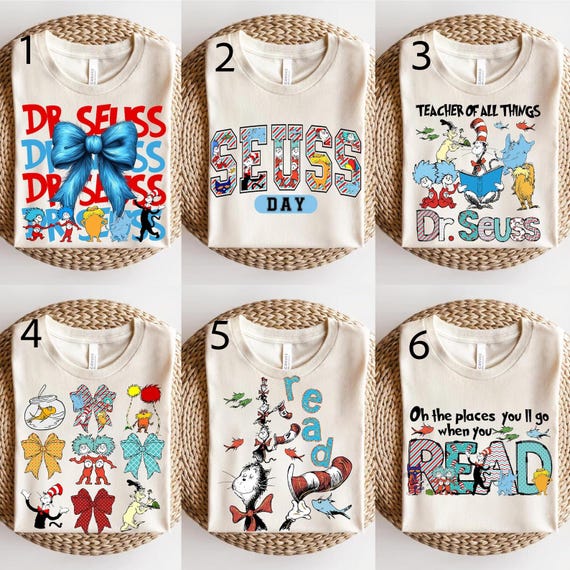 Dr.Seuss Day Shirt, Reading Day T-shirt, Read Across Shirt, Cat In The Hat Kids Toddler Adult T-Shirt, Reading Week Matching Shirt