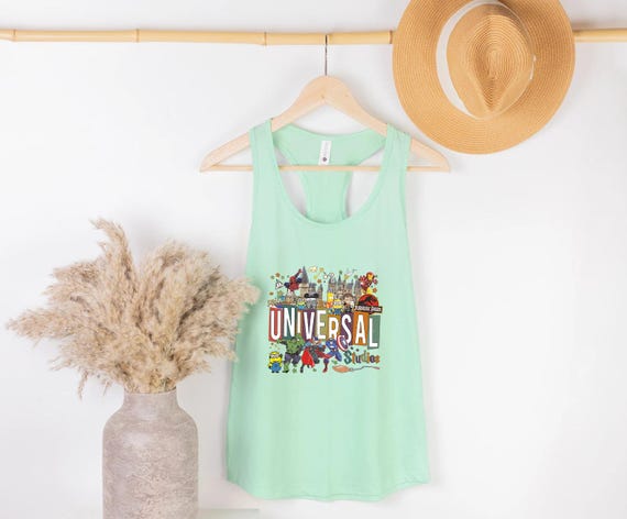 Disney Universal Studios Tank Top, Universal Studios Tank,Disneyland Resort Tank,Disney Tank, Disney Family Tank,Family Vacation Tank Top