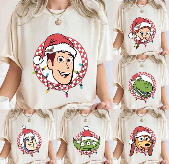 Toy Story Christmas Shirt, Disney Christmas Characters Shirt, Toy Story Group Christmas Shirt, Christmas Party Shirt, Disney Matching Shirt