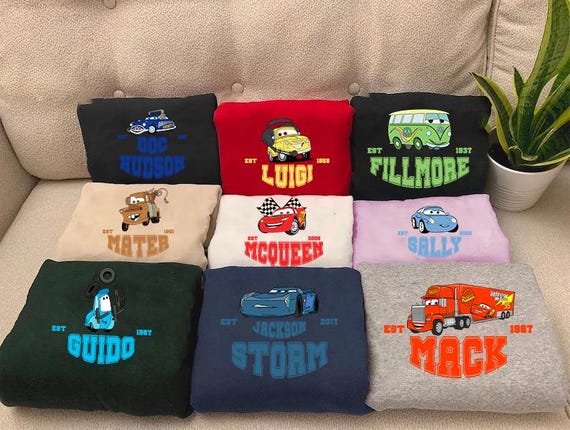 Disney Cars Shirt, Pixar Lightening McQueen Shirt, Cars Sally Shirt, Disney Family Trip Shirt, Disneyland Vacation Tee, PixarMater Shirt