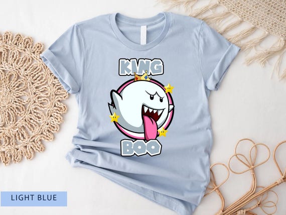 King Boo Shirt, Super Mario Boo Shirt, Super Mario Shirt, Super Mario Birthday Party Shirt, Mario & Friends Party Shirt, Boo Mario Shirt