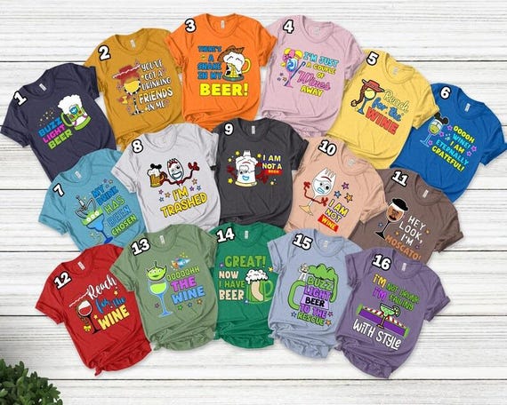 Disney Toy Story Shirt, Toy Story Family Vacation Shirt, Disney Drinking Shirt, Epcot Drinking Around The World, Disney Magic Kingdom Trip