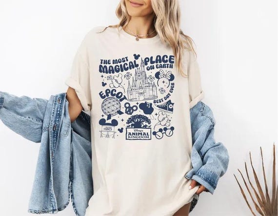 Disney World 2026 Family Vacation Shirt, Mickey And Friends Shirt, Most Magical Place On Earth Shirt,Disney Family Vacation Trip 2026 Shirt