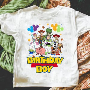 Toy Story Birthday Boy Shirts For Family,Custom Birthday Boy Shirt, Birthday Gift For Kids,Toy Story Birthday Party Shirt,Disney Group Tee