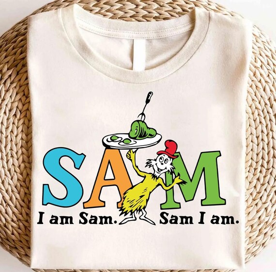 Dr.Seuss I am Sam Shirt, Reading Day T-shirt, Read Across Shirt, Cat In The Hat Shirt,Reading Week Matching Shirt, 100 Days School Shirt