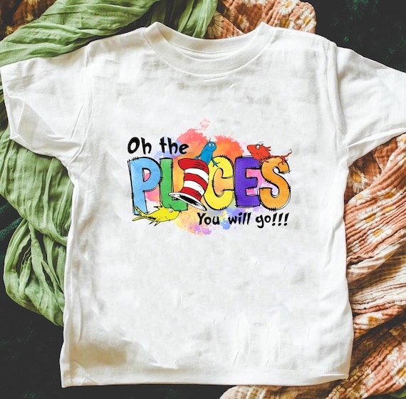 Dr.Seuss Day Shirt, Reading Day T-shirt, Read Across Shirt, Cat In The Hat Kids Toddler Adult T-Shirt, Reading Week Matching Shirt