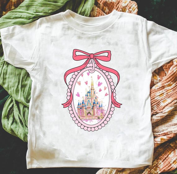 Disney Coquette Bow Castle Shirt, Universal Studios Shirt, Disney Trip Shirt, Disneyworld Shirt, Disney Family Shirt, Family Vacation Shirt