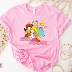 Super Mario Princess Sweatshirt and Shirt,Princess Squad Shirt,Princess Peach,Princess Daisy,Princess Rosalina,Feeling Peachy Shirt