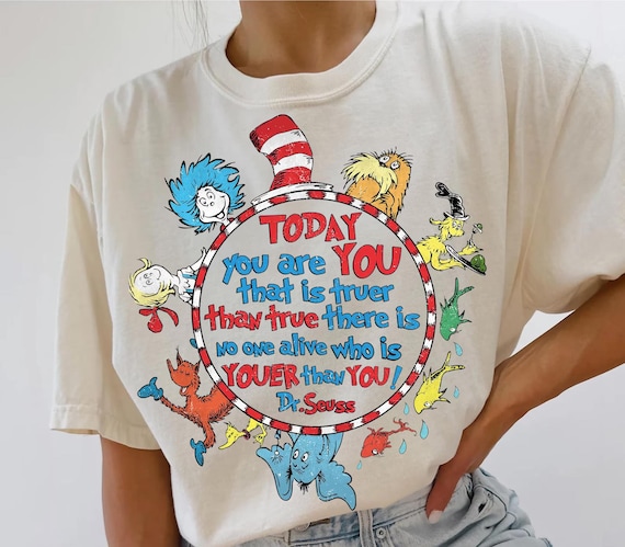 Dr.Seuss Day Shirt, Reading Day T-shirt, Read Across Shirt, Cat In The Hat Kids Toddler Adult T-Shirt, Reading Week Matching Shirt