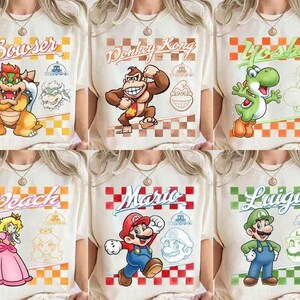 Princess Daisy Shirt, Nintendo World Tee, Gift For Her image 2
