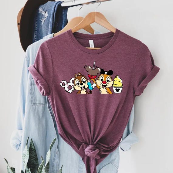 Chip n Dale Shirt, Disney Character Shirt, Chip and Dale Characters, Chip n Dale Snacks Shirt, Disney Shirt