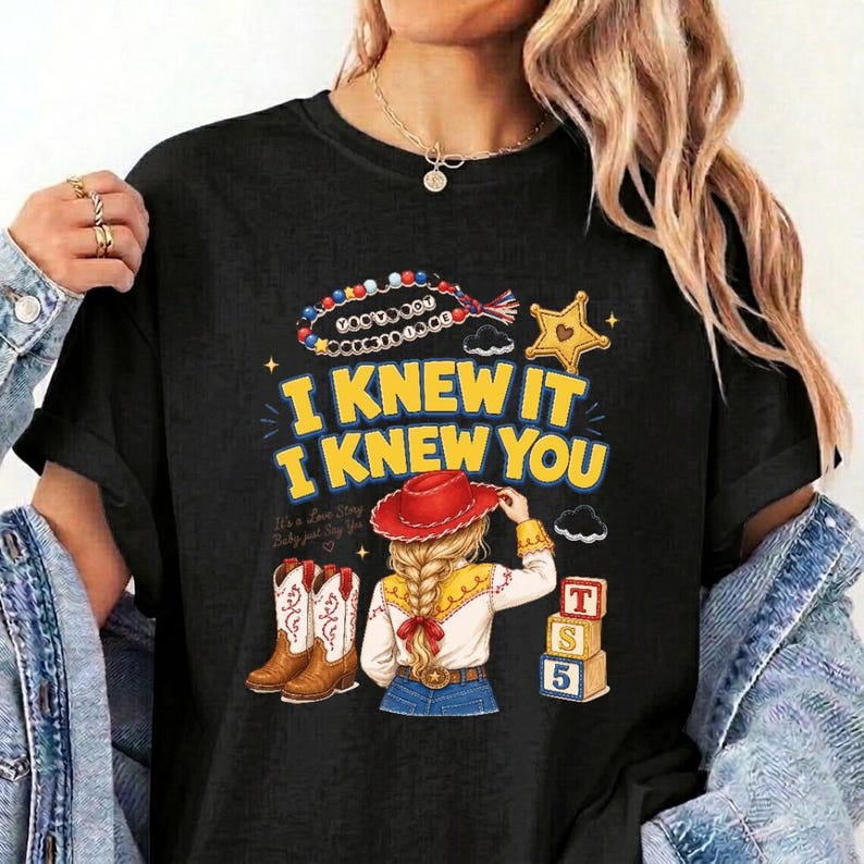 Retro I Knew It I Knew You Were Turning 5 Shirt, Swifts and Toy Story 5 Shirt, Disneyland Swifts Toy Story 5 Birthday,Toy Story Birthday tee image 7