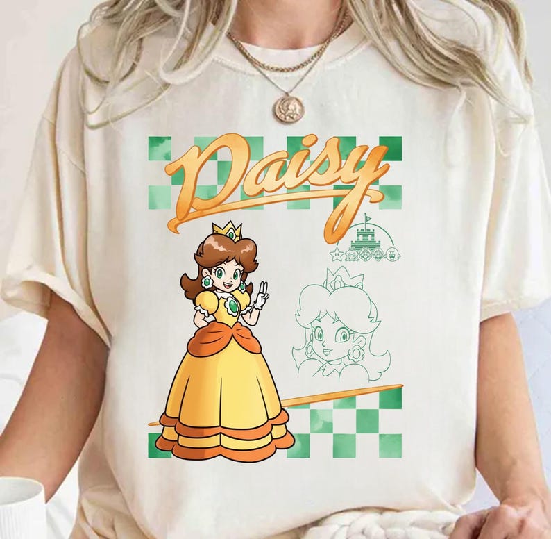 Koszulka z postacią z galaktyki Super Mario, Koszulka rodzinna Super Mario, Koszulka imprezowa Mario, Koszulka urodzinowa Super Mario, Koszulka imprezowa Mario i przyjaciele zdjęcie 2
