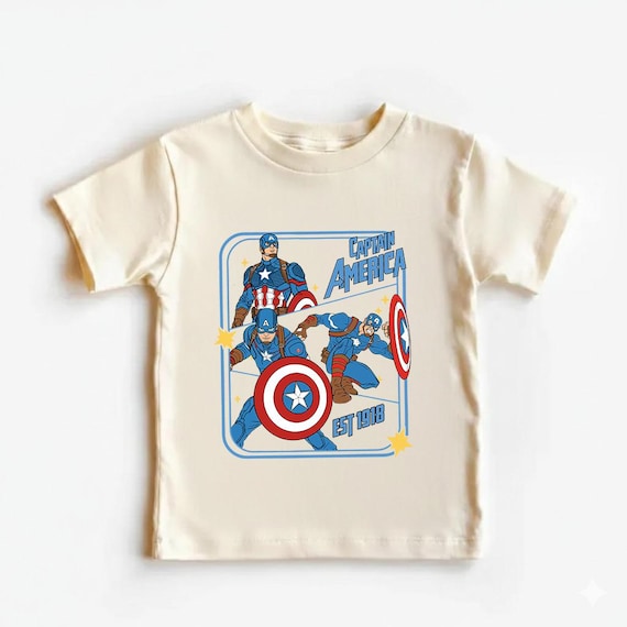 Captan America Barnes Shirt : Avengers Superhero Inspired Shirt And Sweatshirt  All Character Shirt