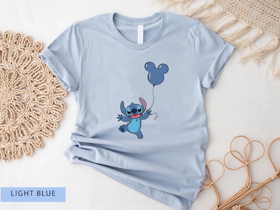 Stitch Balloons Shirt,Ohana Shirt, Disney All Character Balloons Shirt,Disne Family Trip Tee,Lilo And Stitch Shirt,Ohana Means Family Shirt
