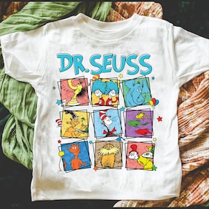 Dr. Seuss Day Shirt: Cat in the Hat Reading T-Shirt