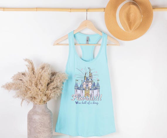 Florida One Hell Of A Drug Tank Top, Disney Castle Sweatshirt, Family Matching Tank Top, Walt Disney World Tank Top, Disneyland Gift