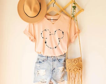 Magisch Mickey Head-shirt, Disney Mickey Head-shirt, Mickey Ear-shirt, Disney Trip-shirt, Mickey Lover-shirt, cadeau voor hem