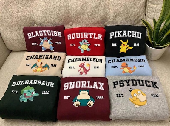 PokeMon Est. Shirt, Pika Pika Est. T-shirt, Pkm Shirt, Custom Birthday Boy Shirt, Toddler Birthday shirt, Pkm Custome Family Birthday Shirt