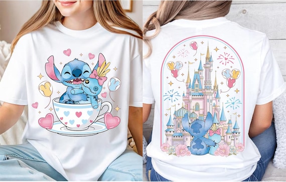 Disney Lilo & Stitch Shirt, Disney Stitch And Scrump T-shirt, Ohana Means Family Shirt, WDW Besties Vacation Tee, Magic Kingdom Tee