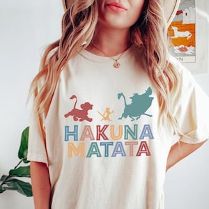 Hakuna Matata Shirt, Family Vacation, Custom Animal Kingdom 2025, Disney Lion King, Animal Kingdom Hakuna Matata, Disney Animal Kingdom