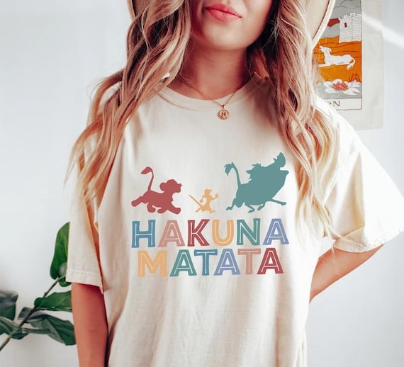 Hakuna Matata Shirt, Family Vacation, Custom Animal Kingdom 2025, Disney Lion King, Animal Kingdom Hakuna Matata, Disney Animal Kingdom