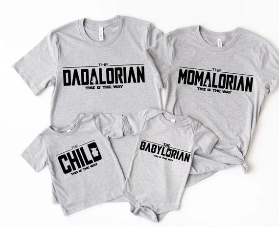 Dadalorian Star Wars Shirt, The Dadalorian T-shirt, Funny Star Wars Tee, Humor Father's Day Gift, Galaxy Tee Shirt, Momalorian Shirts