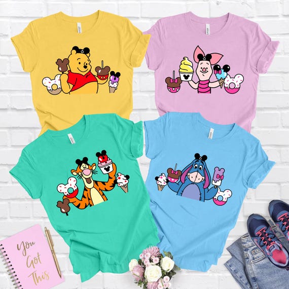 Winnie the Pooh Best Day Ever Shirt, Winnie Snack Goal, Tigger Piglet Eeeyore, Roo, Lumpy, Rabbit, Disneyland Trip Shirt, Disney Family Trip