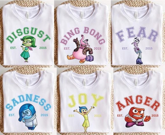 Disney Inside Out Est Shirt, Today Is A Core Memory Day Shirt, Pixar Inside Out Shirt, Disney Family Vacation Tee, Joy Sadness Anger Envy