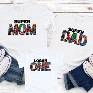 Avengers Family Shirt,Avengers Birthday Shirt, Superhero Birthday Shirt, Avengers Custom Shirt, Superhero Squad Shirt
