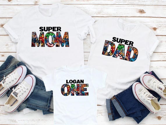 Avengers Family Shirt,Avengers Birthday Shirt, Superhero Birthday Shirt, Avengers Custom Shirt, Superhero Squad Shirt