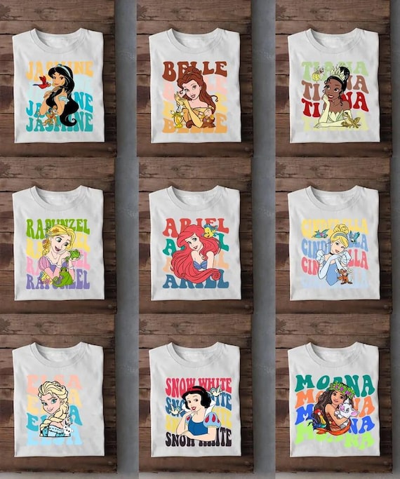 Disney Princess Shirt, Disney Princess Birthday Shirt, Disney Vacation, Disney Princess Sweatshirt, Disney Girls Trip, Disney Family Shirts