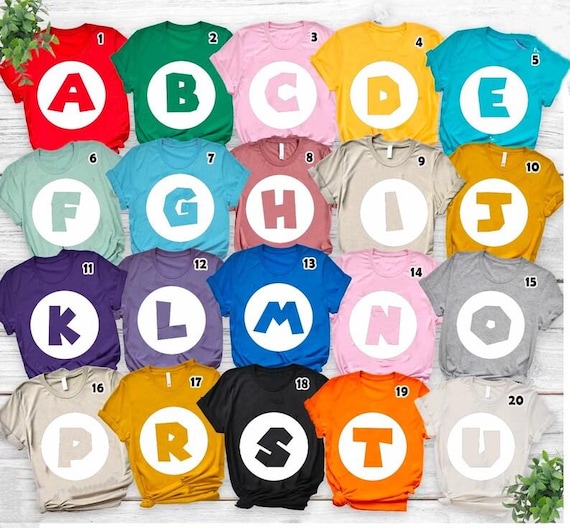 Super Mario Family Shirt,Super Mario Character Shirt,Super Mario Birthday Party Shirt,Mario & Friends Party Shirt,Personalized Mario Shirt