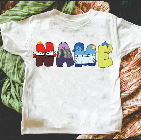 Inside Out Custom Name Shirts, Inside Out 2 Shirt, Inside Out Group Matching, Disneyland Trip Shirt, Inside Out Family Party Shirt
