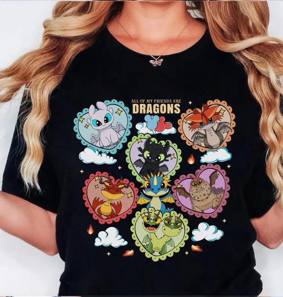 How to Train Your Dragon Coquette Shirt ,Disney Family Trip Shirt ,Disney In My Dragon Era Shirt ,Disney Matching Shirt , Disneyland Shirt