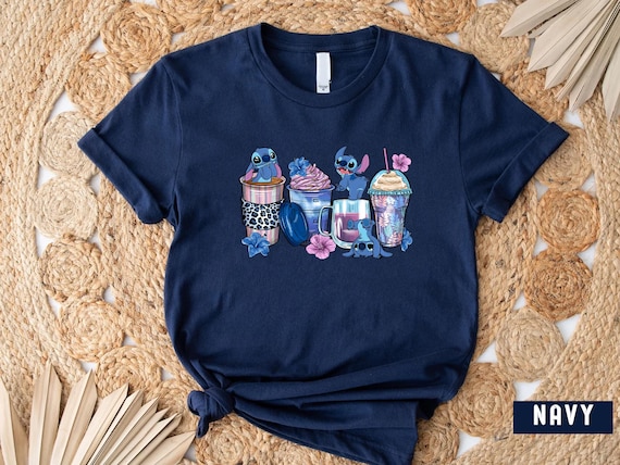 Ohana Shirt, Stitch Ohana Summer Coffee Shirt, Disney Shirt, Lilo And Stitch Shirt, Ohana Means Family Shirt, Hawai Shirt, Gift For Her