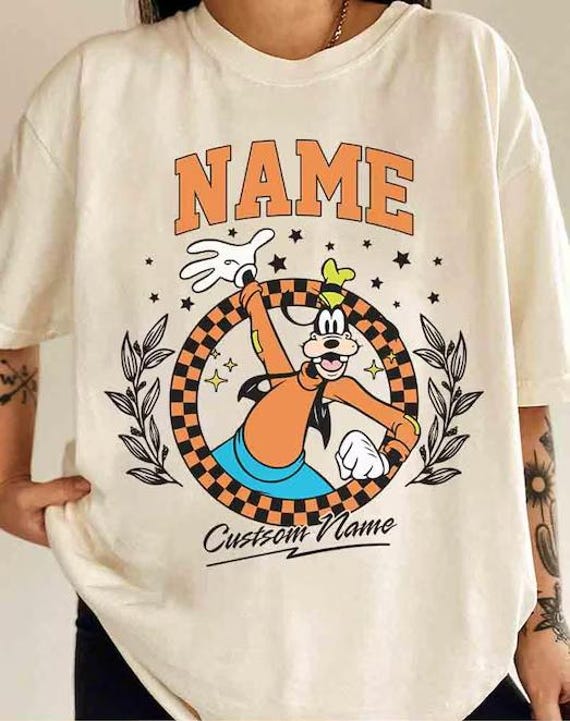 Mickey and Friends Custom Name Shirt, Disney Characters Shirt, Personalized Disney Shirt, Disney Family Trip Shirt, Walt Disney World Shirt