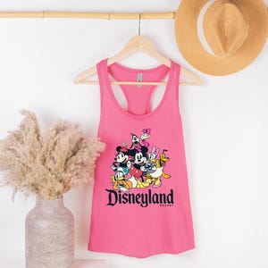 Débardeur pour vacances en famille Mickey Mouse et ses amis Disneyland