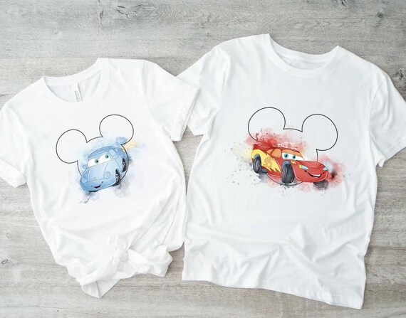Disney Mcqueen and Friends Shirt And Shirts, Cars Mcqueen x Sally Shirt,Trending Crewneck,Couple Shirt,Gift For Friends Shirt