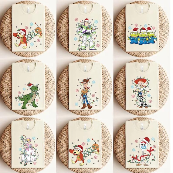 Toy Story Christmas Shirt, Disney Christmas Characters Shirt, Toy Story Group Christmas Shirt, Christmas Party Shirt, Disney Matching Shirt