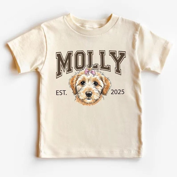 Personalized Dog Est Sweatshirt, Custom Dog Sweatshirt with Name, Christmas Gift, Dog Dad Gift for Pet Gift for Him, Pet Lovers, Dog Mom