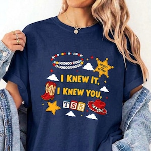 Retro I Knew It I Knew You Were Turning 5 Shirt, Swifts and Toy Story 5 Shirt, Disneyland Swifts Toy Story 5 Birthday,Toy Story Birthday tee image 3
